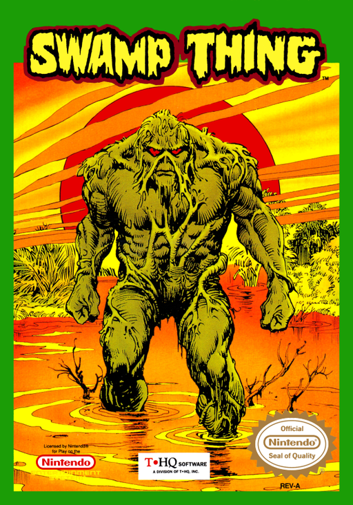 Swamp Thing (USA) box art
